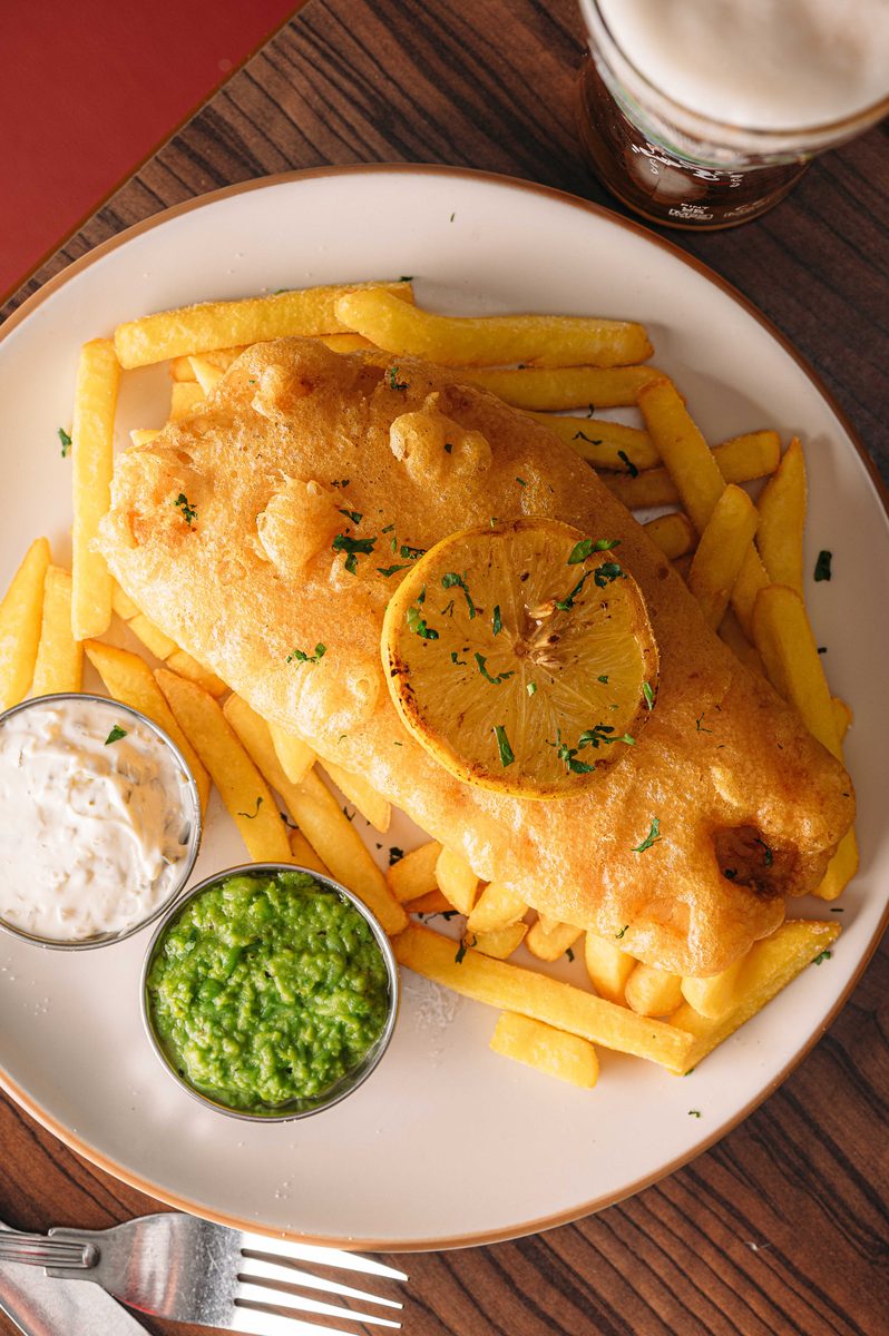 Fish & chips at Fàilte