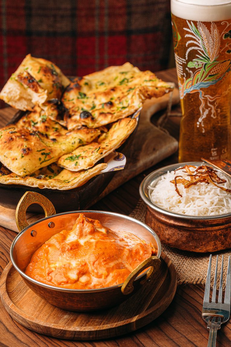 Indian food at Swagath, Barrhead