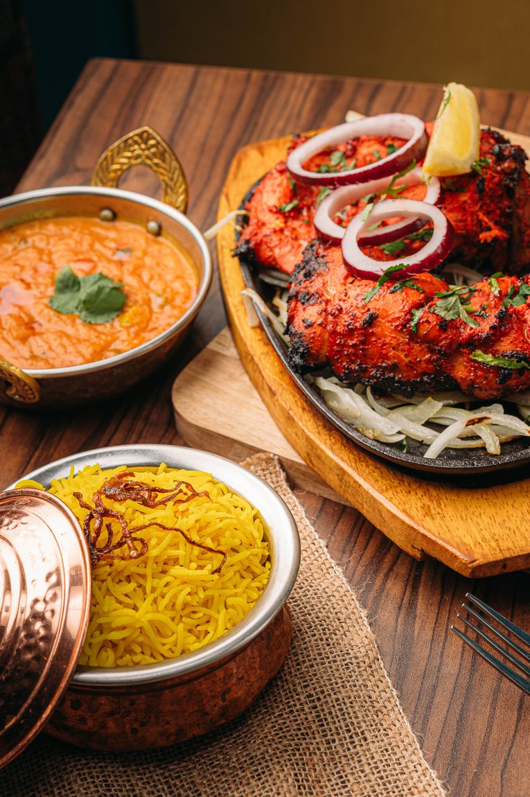 Indian food at Swagath, Barrhead
