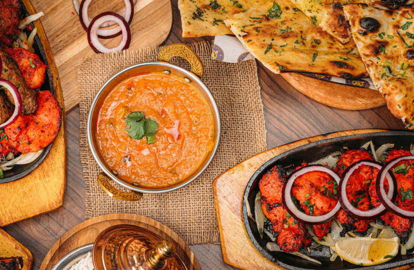 South Indian vegetarian dosa with chutneys - Swagath Barrhead