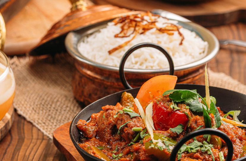 South Indian cuisine at Swagath Barrhead restaurant